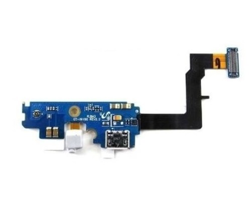 Cabo flex com conector de carga, dados e acessórios micro USB e microfone para Samsung Galaxy Note 10.1 LTE, SM-P605